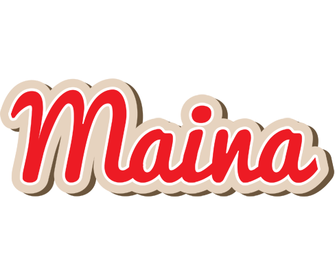 Maina chocolate logo