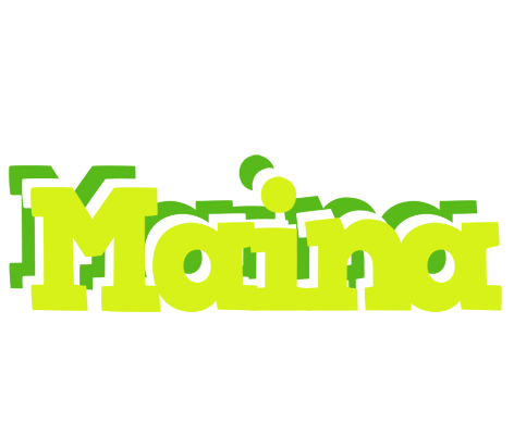 Maina citrus logo