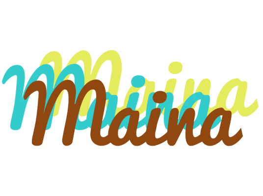 Maina cupcake logo