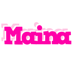 Maina dancing logo
