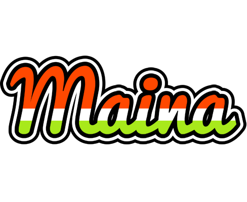 Maina exotic logo