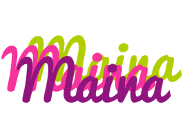 Maina flowers logo