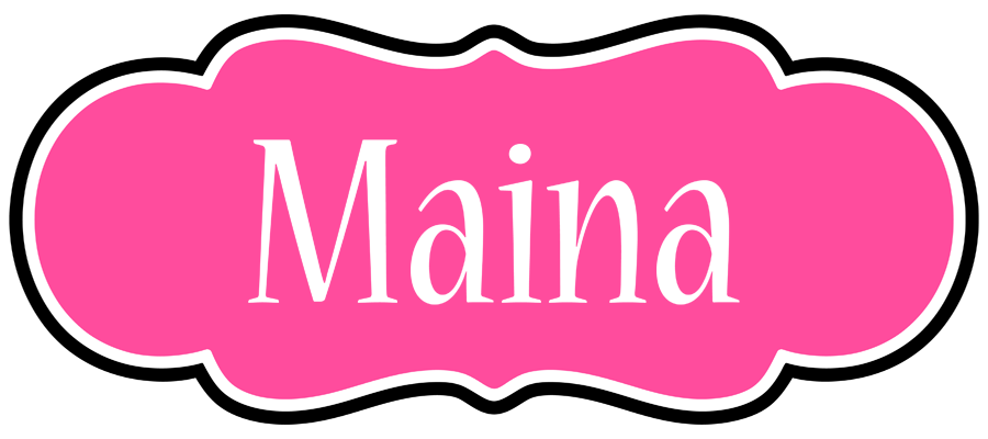 Maina invitation logo