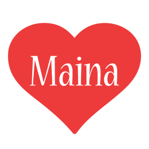 Maina love logo