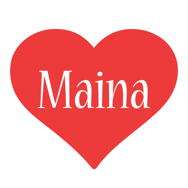 Maina love logo