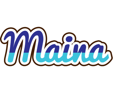 Maina raining logo