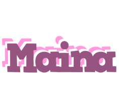 Maina relaxing logo