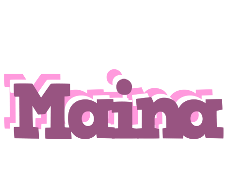 Maina relaxing logo