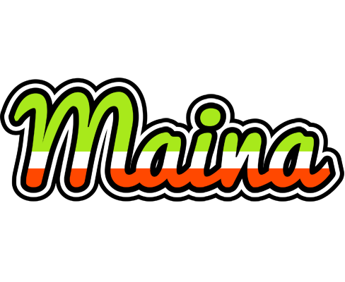 Maina superfun logo