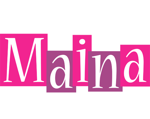 Maina whine logo