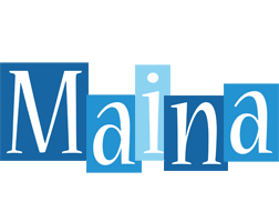 Maina winter logo