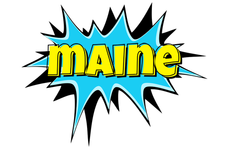 Maine amazing logo