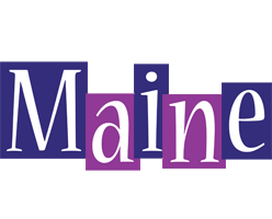 Maine autumn logo