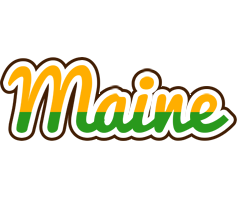 Maine banana logo