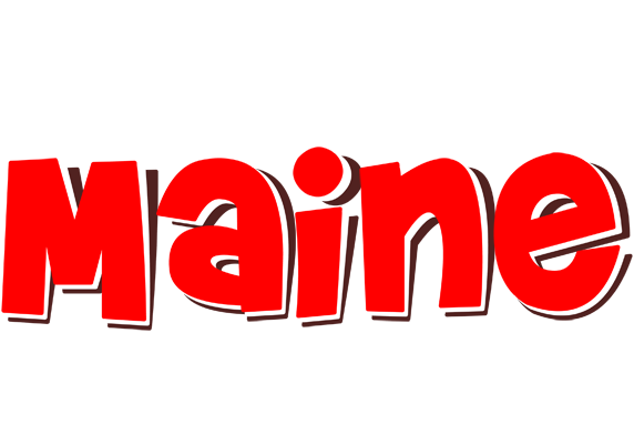 Maine basket logo