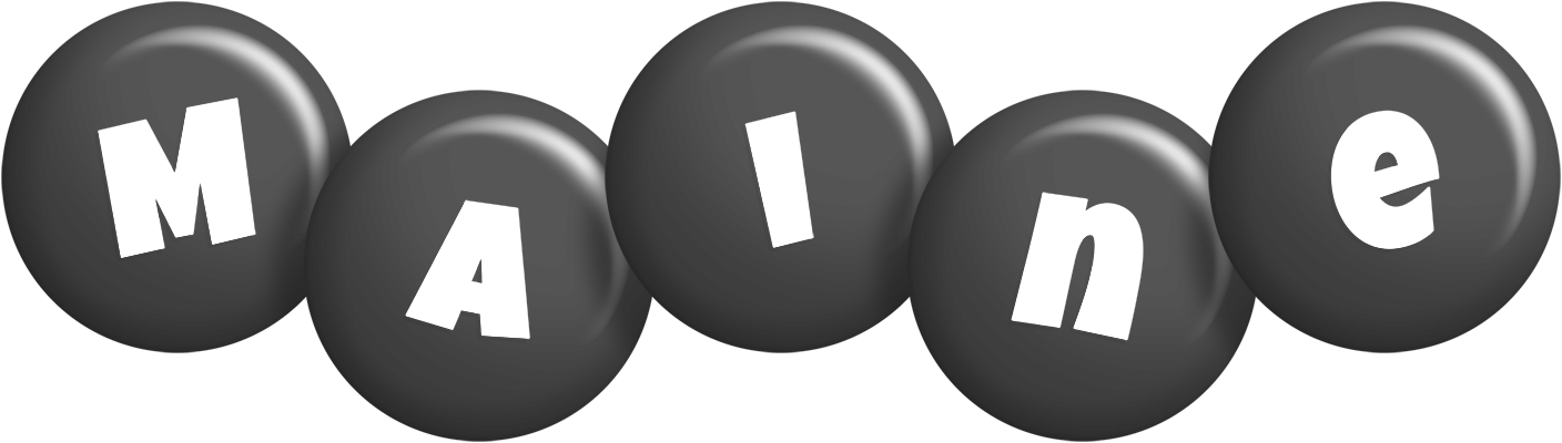 Maine candy-black logo