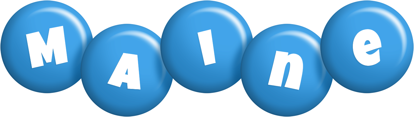 Maine candy-blue logo