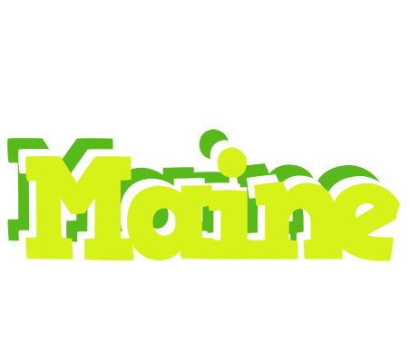 Maine citrus logo