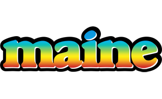 Maine color logo