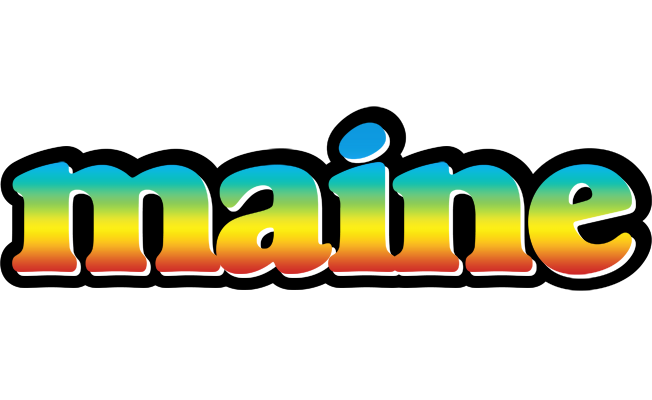 Maine color logo