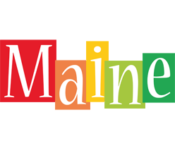 Maine colors logo