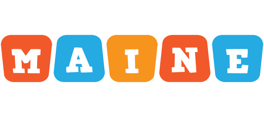 Maine comics logo