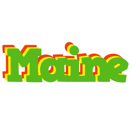 Maine crocodile logo