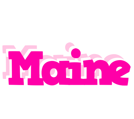 Maine dancing logo