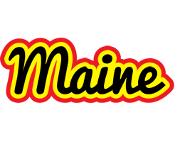 Maine flaming logo