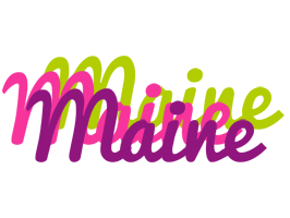 Maine flowers logo