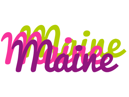 Maine flowers logo