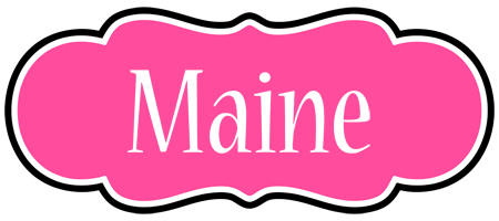 Maine invitation logo