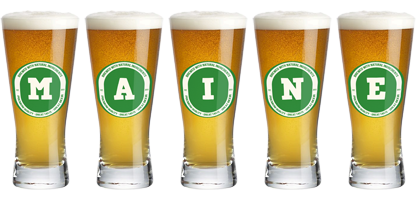 Maine lager logo