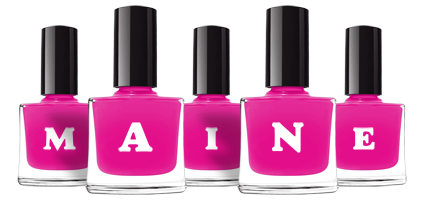 Maine nails logo