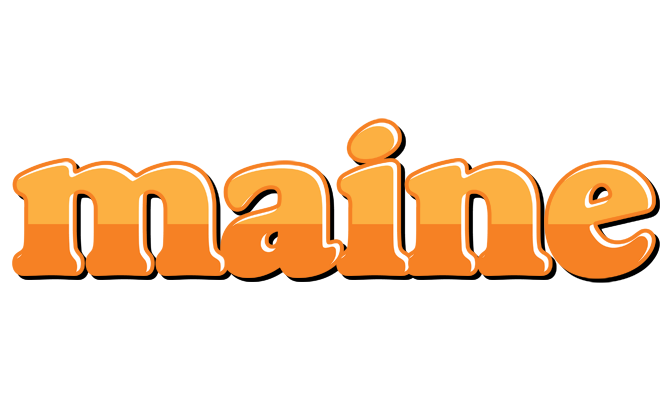 Maine orange logo