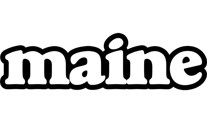 Maine panda logo