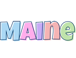 Maine pastel logo