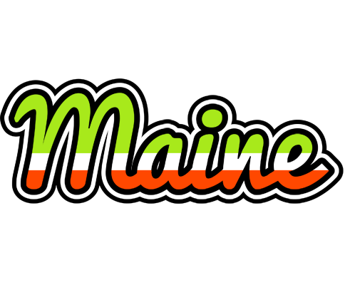 Maine superfun logo