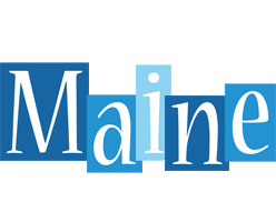 Maine winter logo