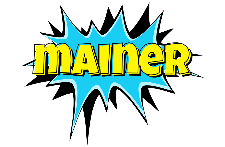 Mainer amazing logo