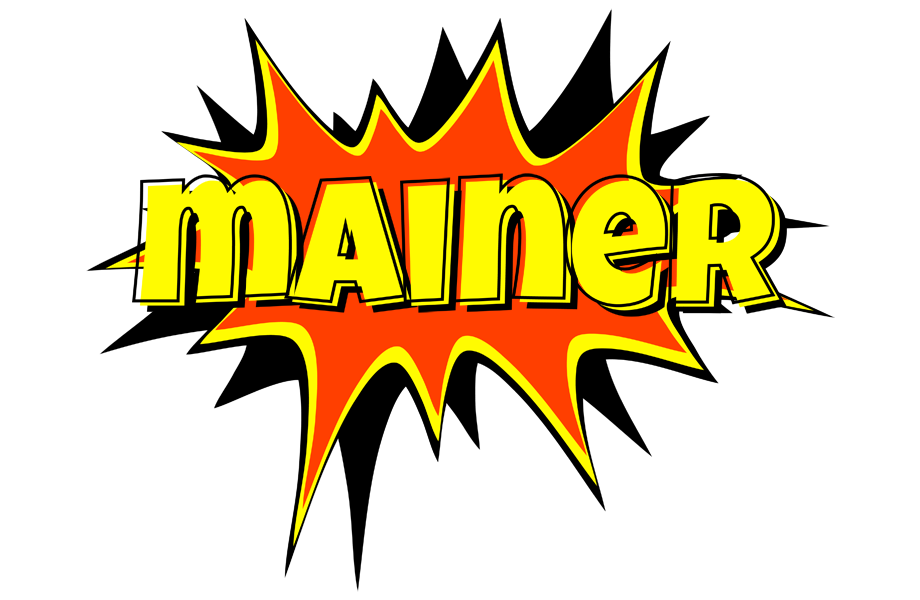 Mainer bazinga logo