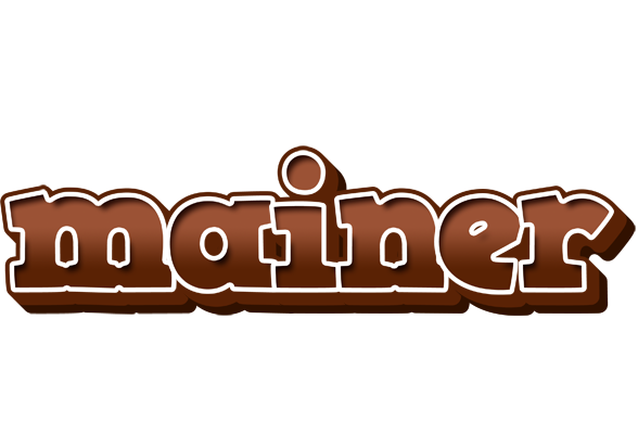 Mainer brownie logo