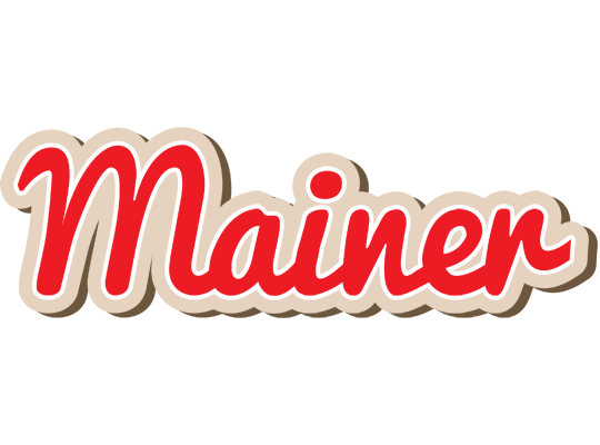 Mainer chocolate logo
