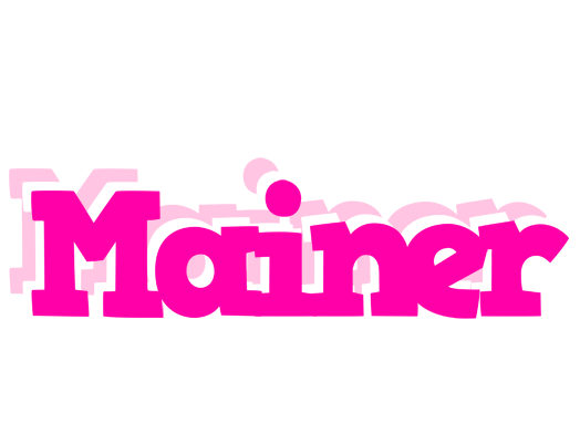 Mainer dancing logo