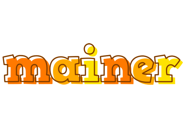 Mainer desert logo
