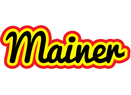 Mainer flaming logo