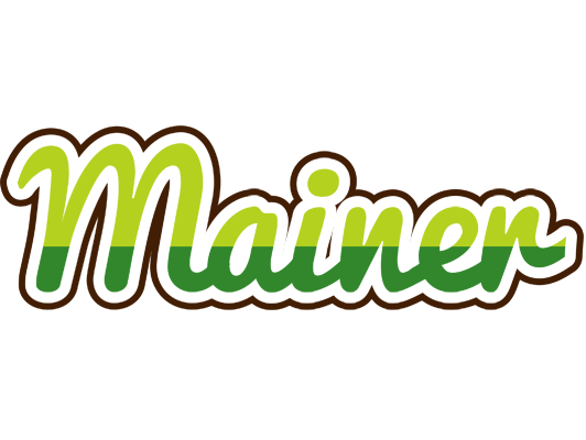 Mainer golfing logo