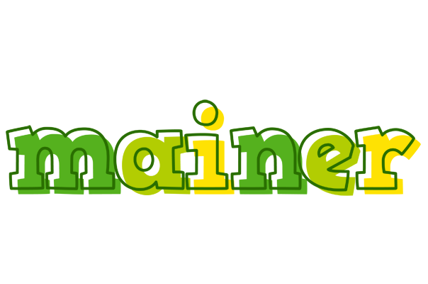 Mainer juice logo
