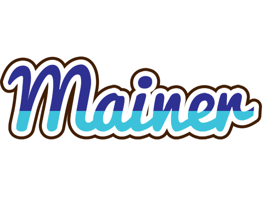Mainer raining logo