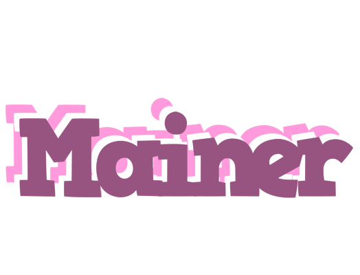 Mainer relaxing logo